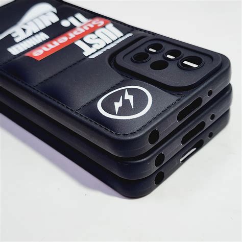 Redmi 10 Prime Silicon Puffer Back Cover Bt Limited Edition Store