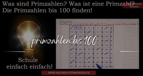 Primzahlen Bis 100: Eine Übersicht