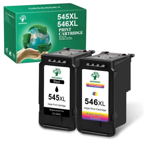 Greensky Xl Cartouches D Encre Pack Compatibles Pour Canon Pg