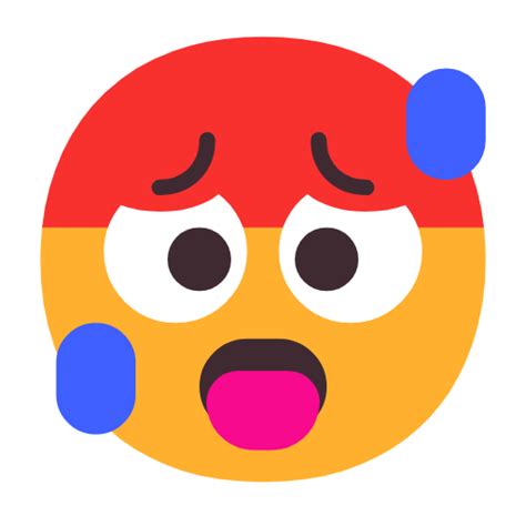 Hot Face Emoji