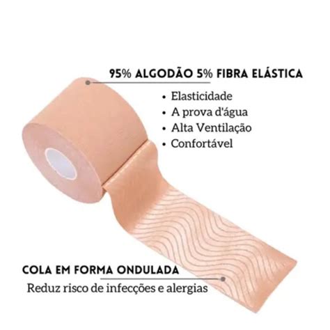 Suti Adesivo Fita Levanta Seios Peito Boob Up Invis Vel Top M Shopee Brasil