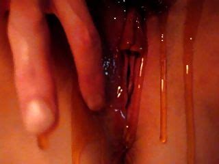 Honey Covered Pussy Hotntubes
