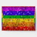 Rainbow Glitter Gay Pride Coming Out Party Envelope Zazzle