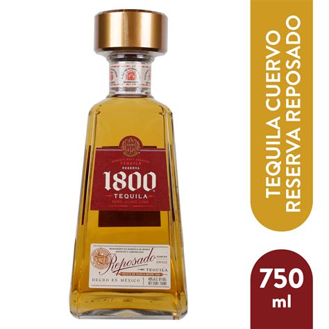 Comprar Tequila Jose Cuervo 1800 reposado botella de vidrio - 750ml ...