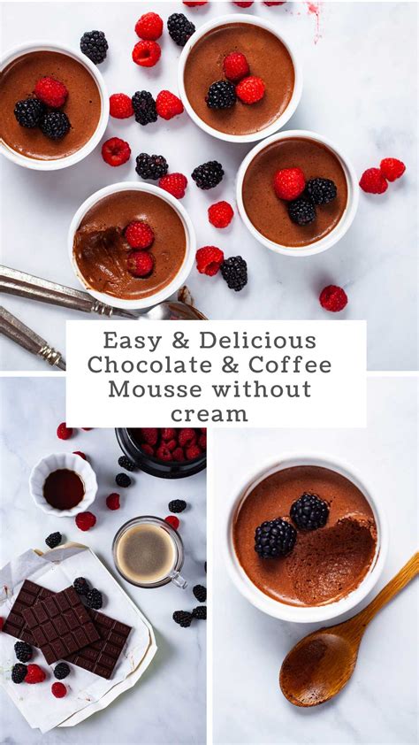 Easy Chocolate Coffee Mousse 5 Ingredients My Chefs Apron