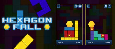 Jogo Hexagon Fall