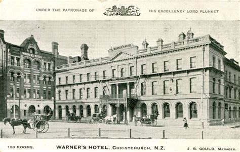 Warners Hotel Cathedral Square Christchurch NZ Christchurch