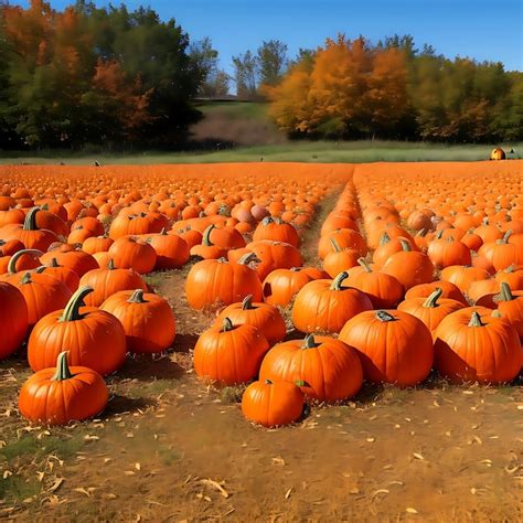 Premium AI Image Halloween Pumpkins Background Ai Generative