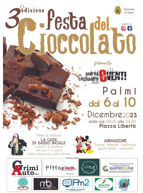 Cinque Giorni Di Dolcezza Con La Festa Del Cioccolato Di Palmi