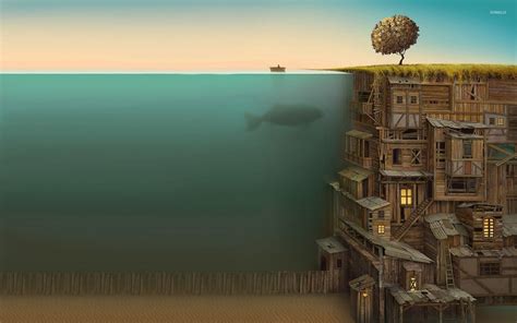 Underwater City Wallpapers - Top Free Underwater City Backgrounds ...