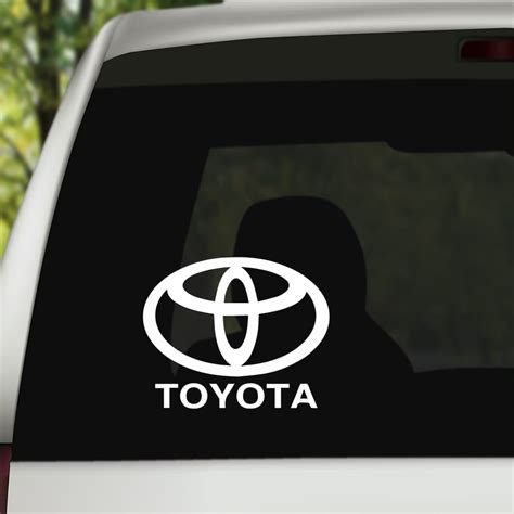 Toyota Sticker • Fast Free Shipping • VINYL STATUS