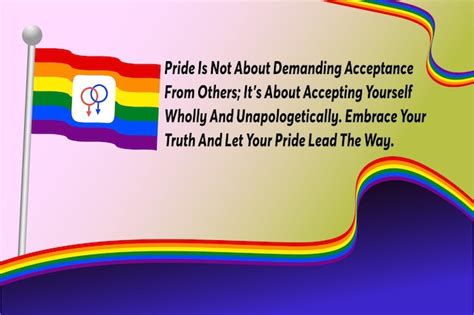Citazioni Gay Pride Flags LGBT Logo Arcobaleno Vettore Adatto Pride Day E Month Simbolismo