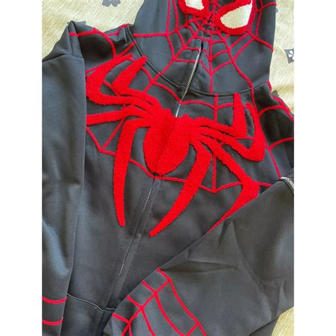 Áo hoodie Người Nhện unisex Khóa Kéo hot trend nam nữ cực ngầu Shopee Việt Nam