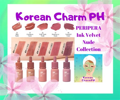 Peripera Ink Velvet Nude Collection Lazada Ph