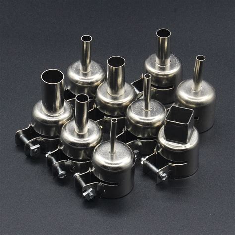 Hot Air Rework Station Hot Air Gun Handle Heating Element Heat Nozzle Tool Kits For Saike