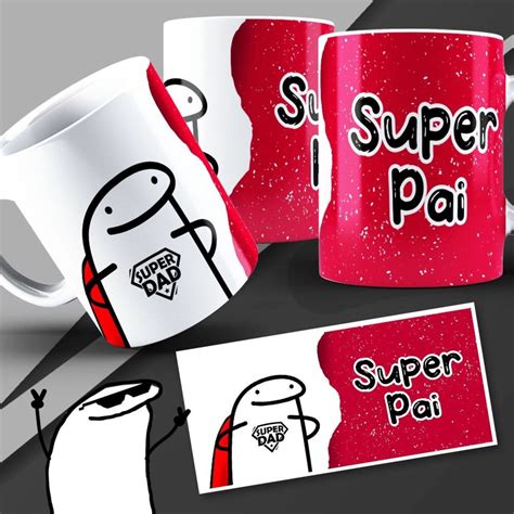 Caneca Flork Super Pai Elo Produtos Especiais