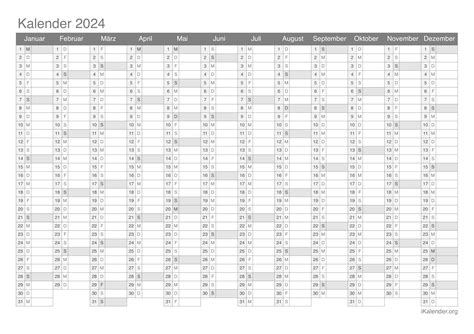 Kalender 2024 Zum Ausdrucken Monatlich - Fiona Jessica