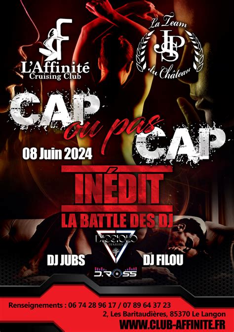 SoirÉe Cap Ou Pas Cap Club