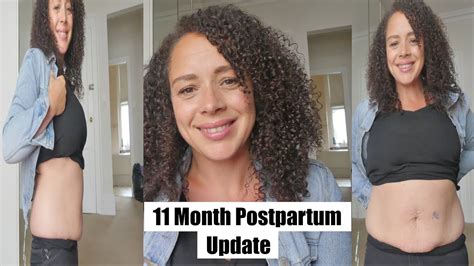 11 Month Postpartum Belly Update Youtube