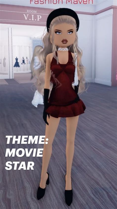 Dress To Impress Outfit Roblox Movie Star