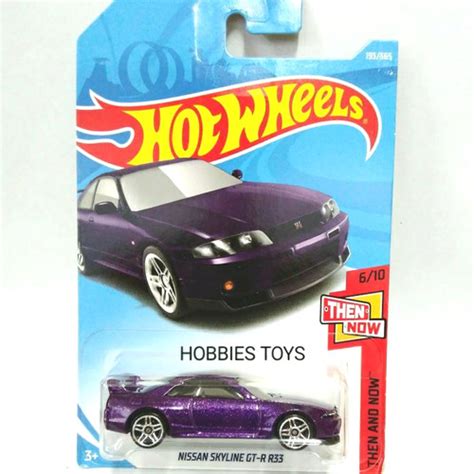Jual Hot Wheels Hotwheels Reguler Nissan Skyline Gtr R Murah Ungu Jakarta Barat