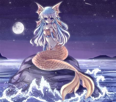 Anime Mermaid Wallpapers Wallpapersafari