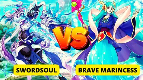 Swordsoul Vs Brave Marincess High Rated Dueling Book Yugioh Youtube