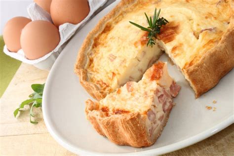 Recette Quiche Lorraine Moelleuse Marie Claire