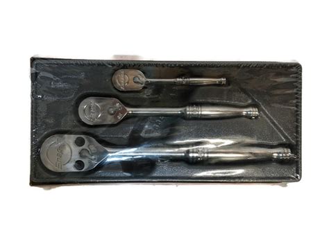 Snap On Rat80 3pc Ratchet Set New Usa Pawn