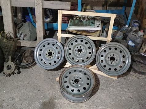 Штампы р14. Окраска в цвет болото/хаки. — Lada 21121, 1,6 л, 2005 года ...