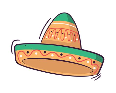 Mexican Sombrero Drawing