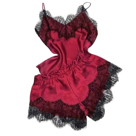 Mode Sexy dentelle vêtements de nuit Lingerie tentation nuisette sous vêtements chemise de nuit