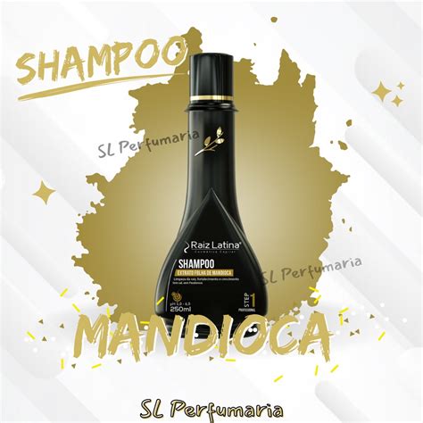 Shampoo De Mandioca Profissional Raiz Latina Para Cabelos Danificados Shopee Brasil
