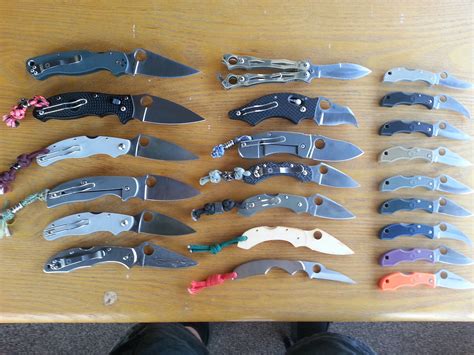 Post your Spyderco collection in one picture! - Page 4 - Spyderco Forums