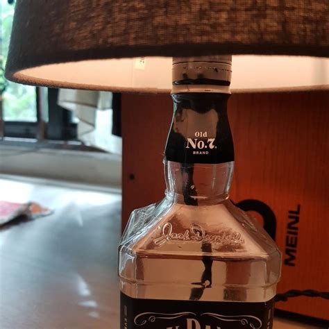 Jack Daniel’s Whiskey Bottle Lamps, Furniture & Home Living, Home Decor