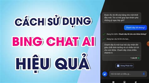 C Ch S D Ng Bing Chat Ai Hi U Qu Youtube