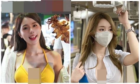 Ngượng đỏ mặt hot girl cố tình cởi áo khoe vòng một trên phố Báo Tri thức và Cuộc sống TIN