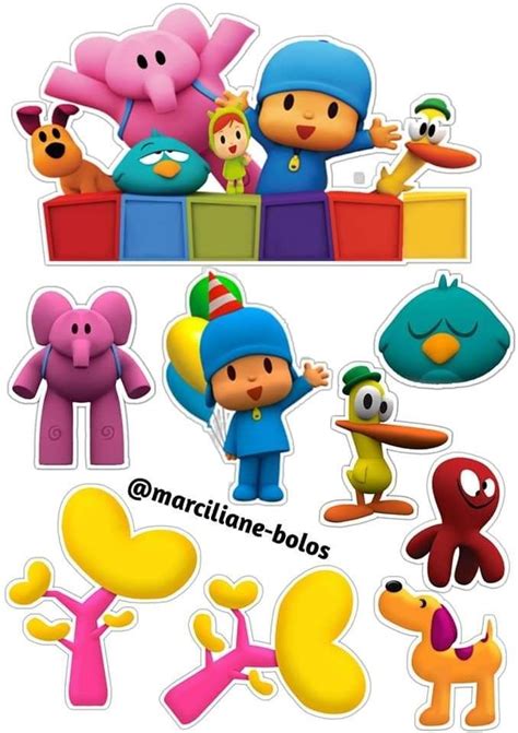 Fotos De Lorys Mansano Em Topper Pocoyo C St Birthday Girl