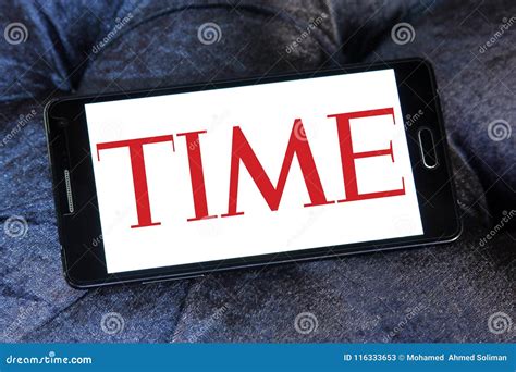 Time magazine logo editorial stock photo. Image of magazine - 116333653