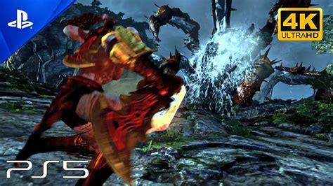 God Of War 3 Remastered Hippocampi Boss Fight Gameplay No Damage