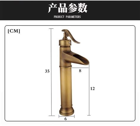 Luxury All Copper Antique Bronze Finish Faucet Toilet Hot And Cold Water Waterfall Mixer Taps