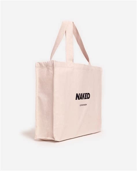 NAKED COPENHAGEN The Big Tote Sail TO SAI Tote Bag Canvas Design