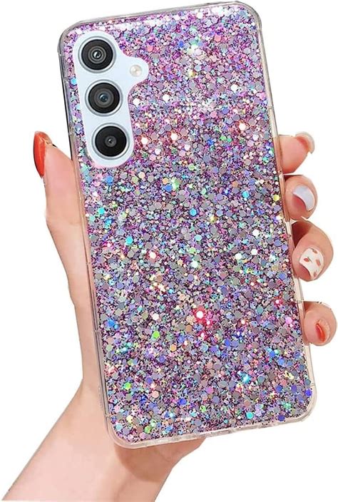 Samsung Galaxy A14 5g Glitter Case Girly Cute Sparkle Bling Shiny Soft Clear Tpu Silicone