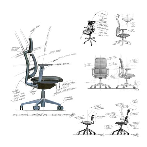 Ergonomic Chair Diagram