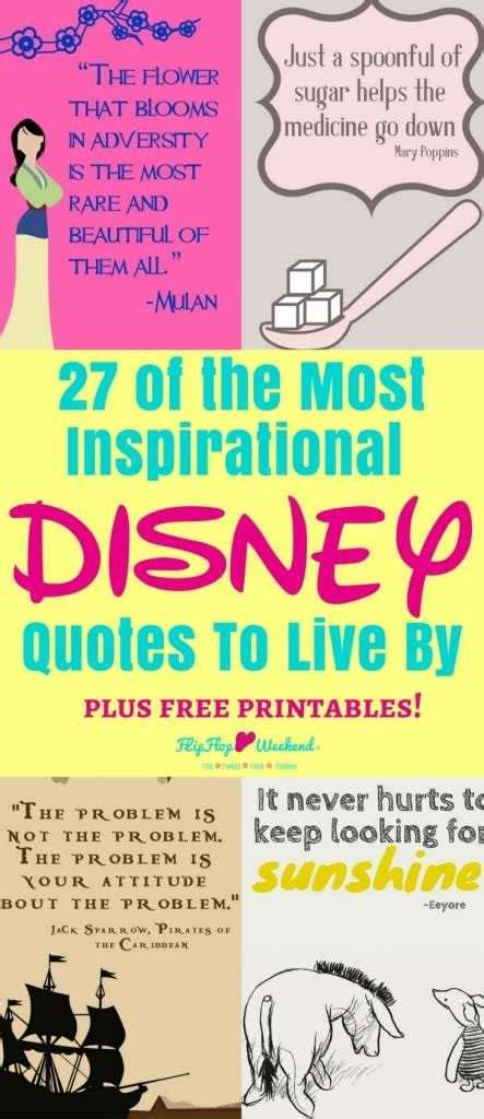 Of The Most Inspirational Disney Quotes To Live By