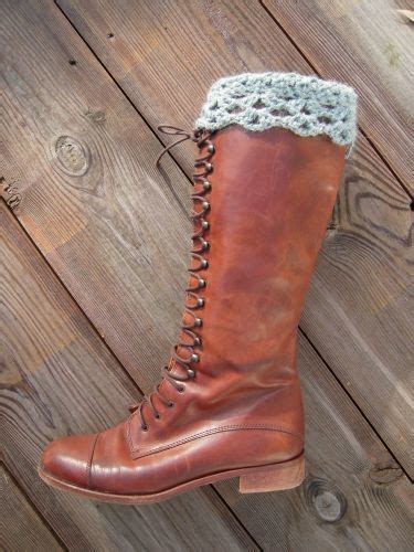 Patrons gratuits des guêtres au crochet Boot Cuffs Le blog de mes