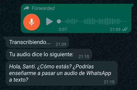 Adi S A Los Mensajes De Voz De Whatsapp Convert Los Audios A Texto