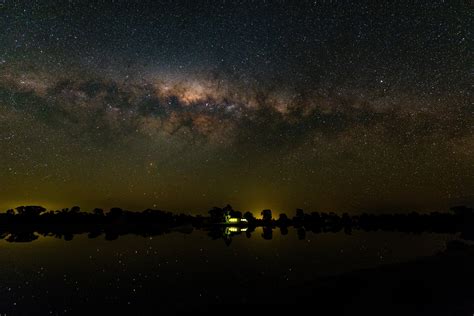 Wallpaper Night Sky Stars Milky Way Atmosphere Spiral Galaxy