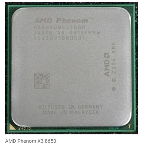 AMD Phenom X3 8650_百度百科