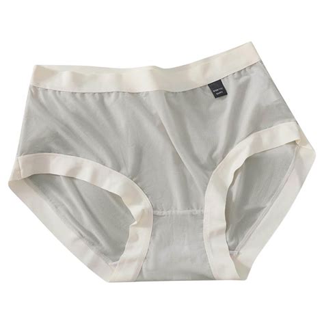 SCSAlgin Seamless Underwear For Women No Show Panties Invisibles Briefs Soft Stretch Bikini